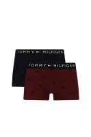 Bokserki 2-pack Tommy Hilfiger bordowy