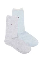 Socks 2-pack Tommy Hilfiger ash gray