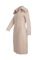 Fur coat Elisabetta Franchi beige