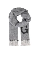Double sided scarf Men-Z  HUGO gray