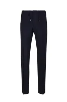 Wool trousers Barne | Slim Fit BOSS BLACK navy blue