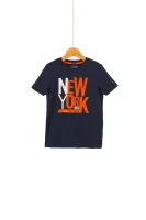 T-shirt New York Tommy Hilfiger granatowy
