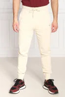 Spodnie dresowe Sefadelong | Regular Fit BOSS ORANGE kremowy