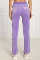 Spodnie dresowe Del Ray | Regular Fit Juicy Couture fioletowy