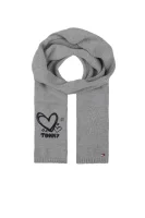 Scarf Heart Tommy Hilfiger gray