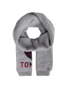 Brushed Check scarf Tommy Hilfiger gray