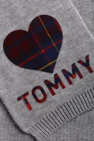 Brushed Check scarf Tommy Hilfiger gray