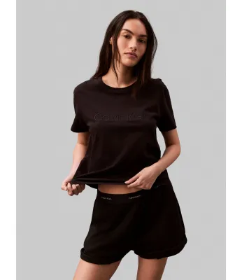 Pajama top Calvin Klein Underwear | Black Regular Fit 000QS7328E