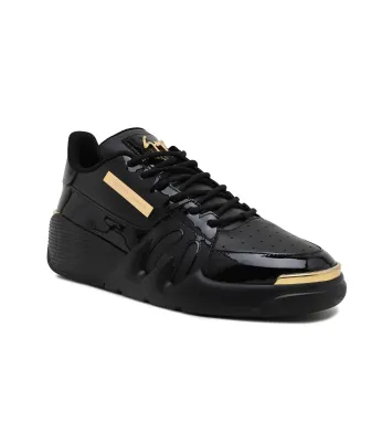 Skórzane sneakersy TALON Giuseppe Zanotti | Czarny RM40002
