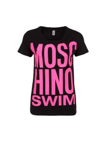 T-shirt Moschino czarny