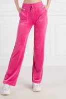 Spodnie dresowe Del Ray | Regular Fit Juicy Couture różowy