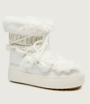 Śniegowce Moon Boot | Biały shearling 80D2450130
