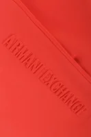 Spodnie dresowe Armani Exchange czerwony