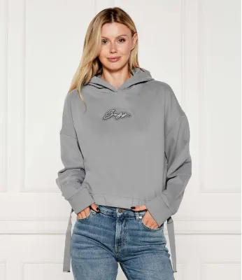 Sweatshirt C_Eblousa2 BOSS ORANGE | Gray Cropped Fit 50545507