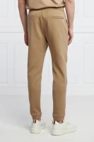 Spodnie dresowe | Regular Fit Emporio Armani piaskowy