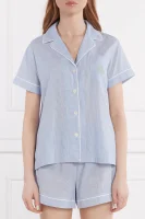 Piżama STRIPED BOXER | Regular Fit LAUREN RALPH LAUREN niebieski