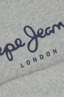 T-shirt Art | Regular Fit Pepe Jeans London szary