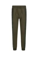 Spodnie dresowe | Regular Fit GUESS ACTIVE zielony