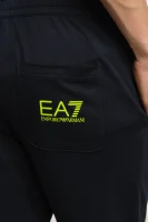 Spodnie dresowe | Slim Fit EA7 granatowy