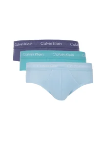 Slipy 3 pack Calvin Klein Underwear niebieski