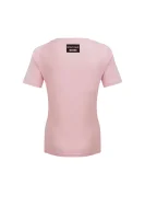 T-shirt Boutique Moschino pudrowy róż