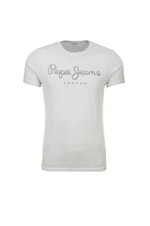 T-shirt Battersea Pepe Jeans London popielaty