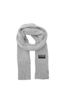 Scarf | with addition of wool Pepe Jeans London gray