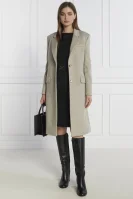 Бавовняний пальто Catara | з додаванням кашеміру BOSS сірий