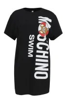 T-shirt | Loose fit Moschino Swim czarny