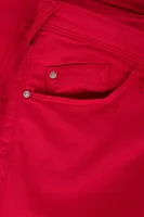 Spodnie Emporio Armani czerwony