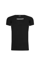 T-shirt | Relaxed fit Dsquared2 czarny