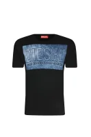 T-shirt TWANNY | Regular Fit Diesel czarny