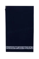 Towel EA7 navy blue