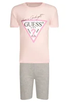піжами | regular fit Guess пудрово-рожевий