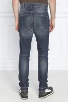 джинси 3d zip knee | skinny fit G- Star Raw темно-синій