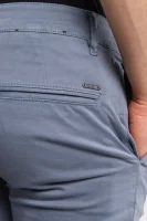 Spodnie chino Schino | Slim Fit BOSS ORANGE popielaty