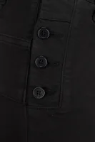 Spodnie Detail Liu Jo czarny