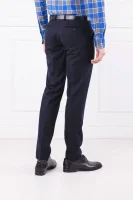 Wool trousers Wilhelm 3 | Extra slim fit BOSS BLACK navy blue