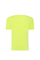 T-shirt | Regular Fit CALVIN KLEIN JEANS limonkowy