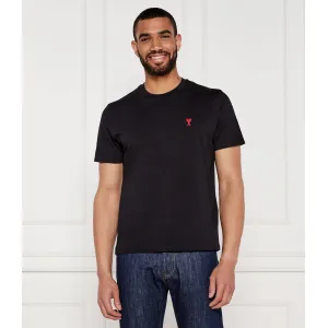 AMI｜ (BFUTS003 724 430) Ami De Coeur Tシャツ ナイトブルー | AMI PARIS