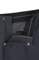Spodnie giro5 | Slim Fit BOSS BLACK grafitowy