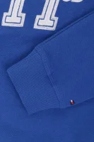 Bluza RETRO APPLIQUE CREW | Regular Fit Tommy Hilfiger niebieski