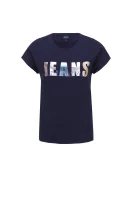 T-shirt Armani Jeans granatowy