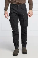 Spodnie cargo Rovic zip 3d | Tapered G- Star Raw czarny
