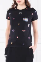 T-shirt Allover | Regular Fit Kenzo czarny