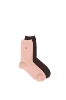 Socks 2-pack Tommy Hilfiger powder pink