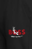 спортивні штани boss x looney tunes hare | regular fit BOSS BLACK чорний