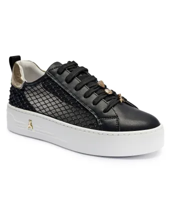 Leather sneakers Patrizia Pepe | Black PPJ308