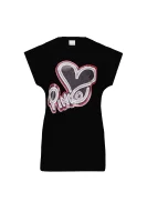 T-shirt Indipendente Pinko czarny