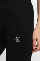 Sweatpants CK EMBROIDERY | Relaxed fit CALVIN KLEIN JEANS black